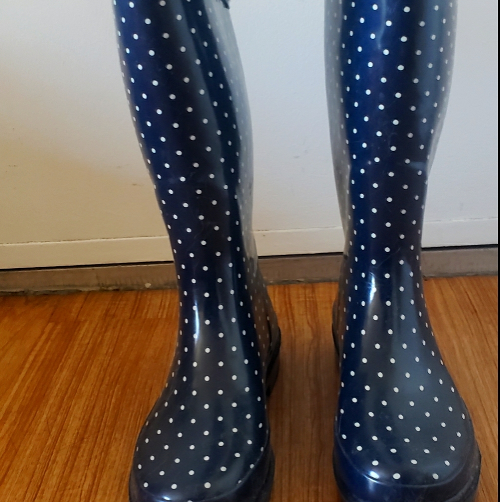Chooka Polka Dots Classic Rain Boots
